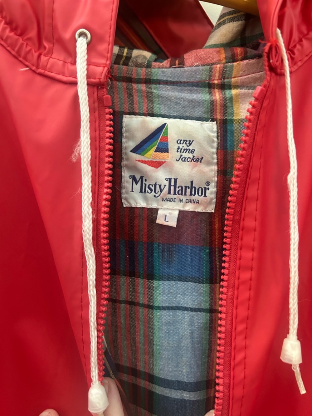 70’s Vintage Misty Harbor Rain Coat - Picture 2 of 5